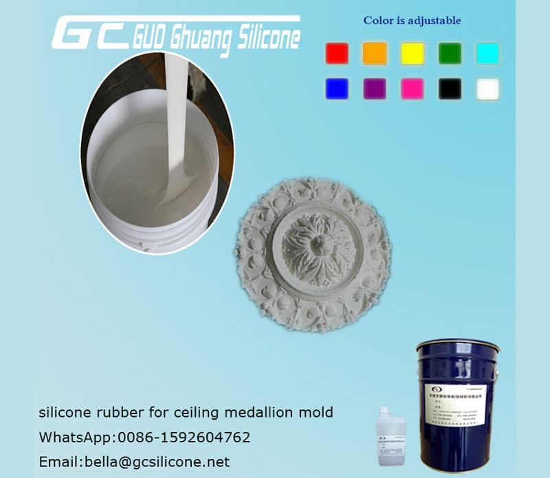 silicone rubber for plaster casting cornice mold